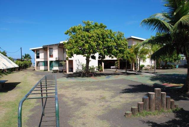 L'école 2+2=4 est la première école élémentaire en Polynésie à détenir le label éco-école