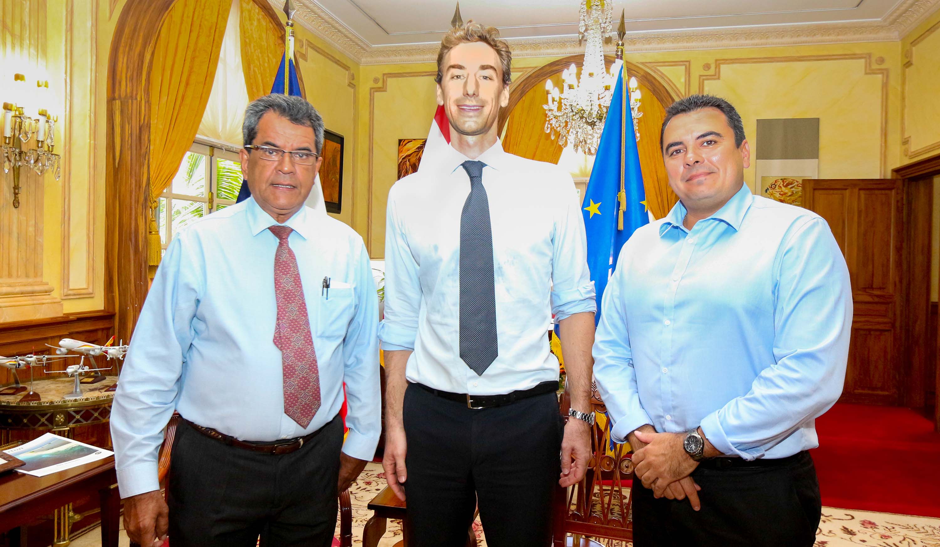 Le directeur de l’ISPF reçu par le président