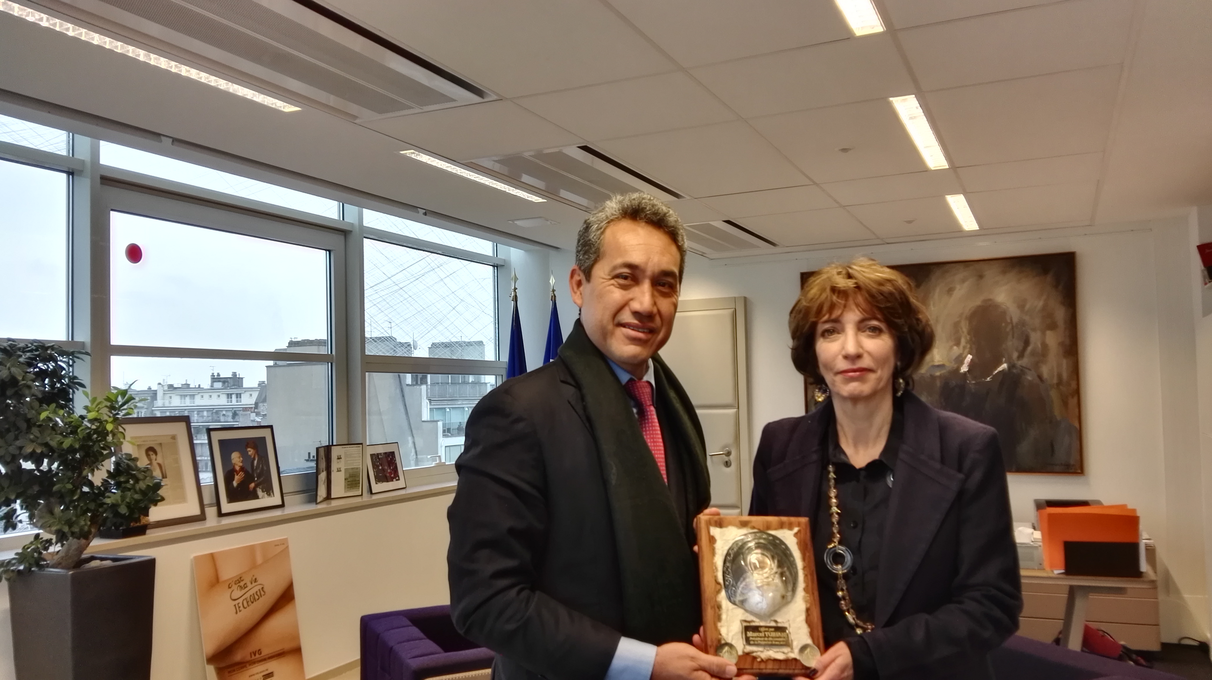 Marcel Tuihani rencontre Marisol Touraine