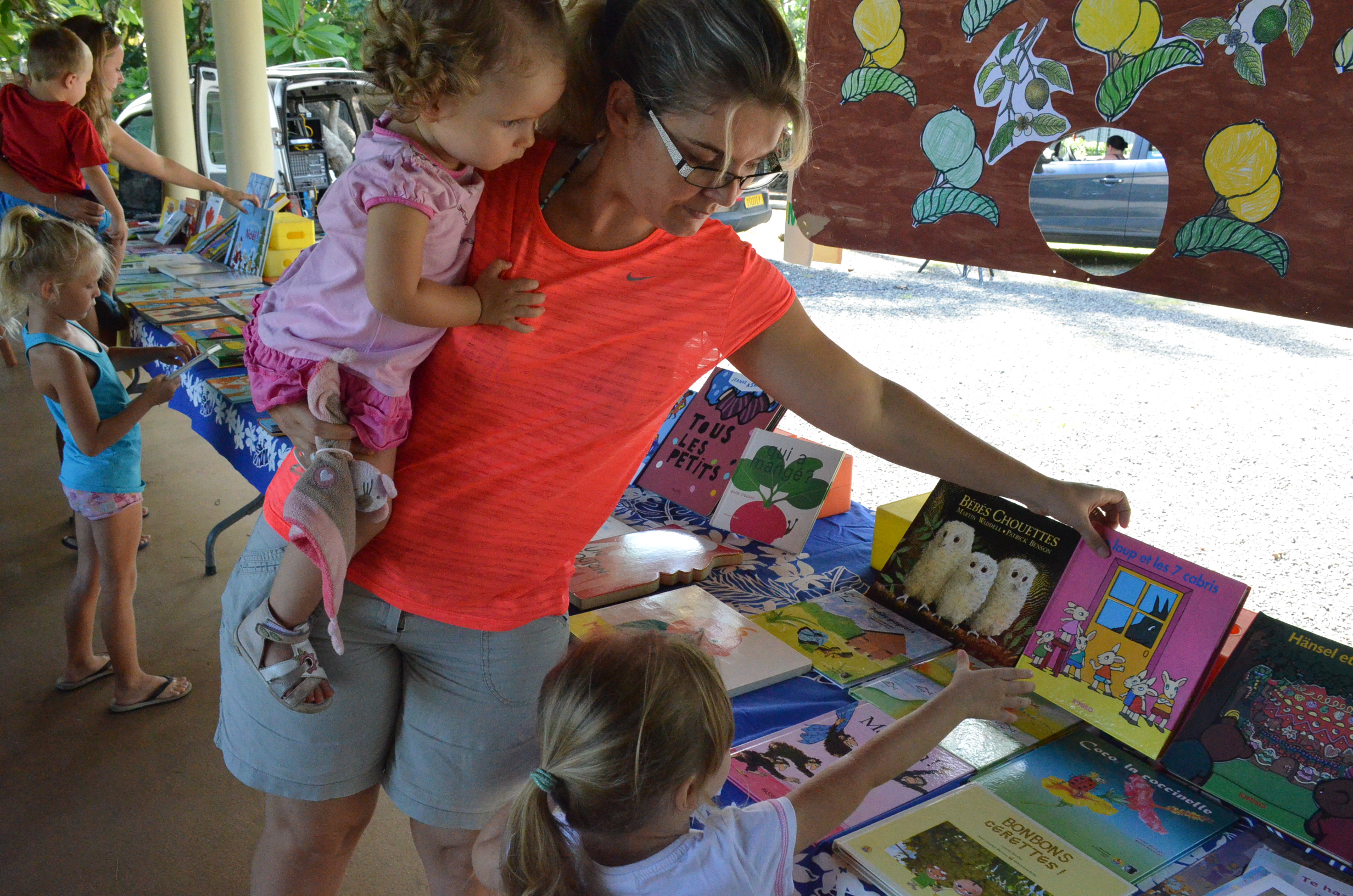 Mahina : "Sac album", la première opération pédagogique des parents d'élèves de Fare Va'a