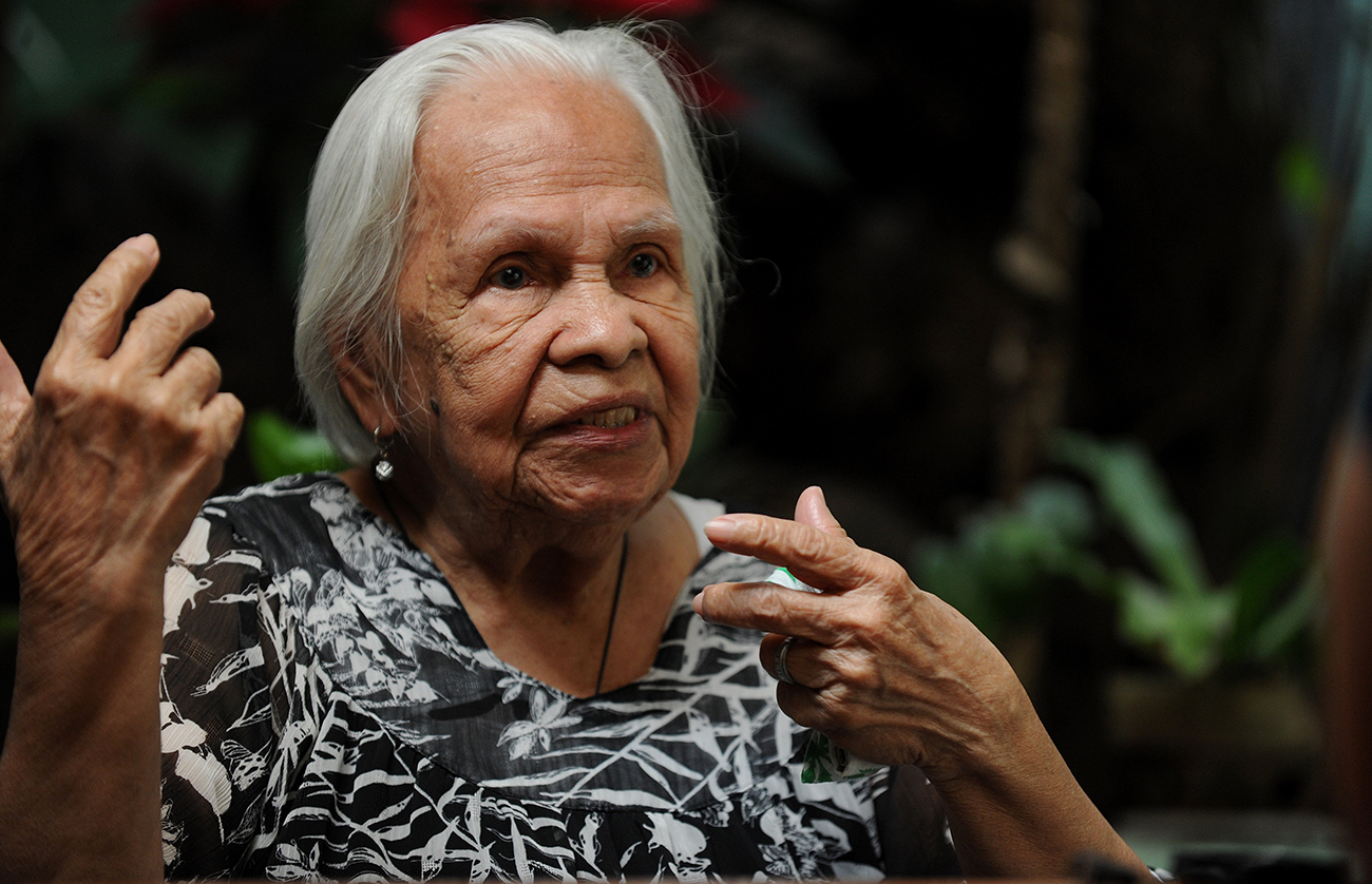 Les femmes de réconfort vieillissantes des Philippines demandent justice au Japon