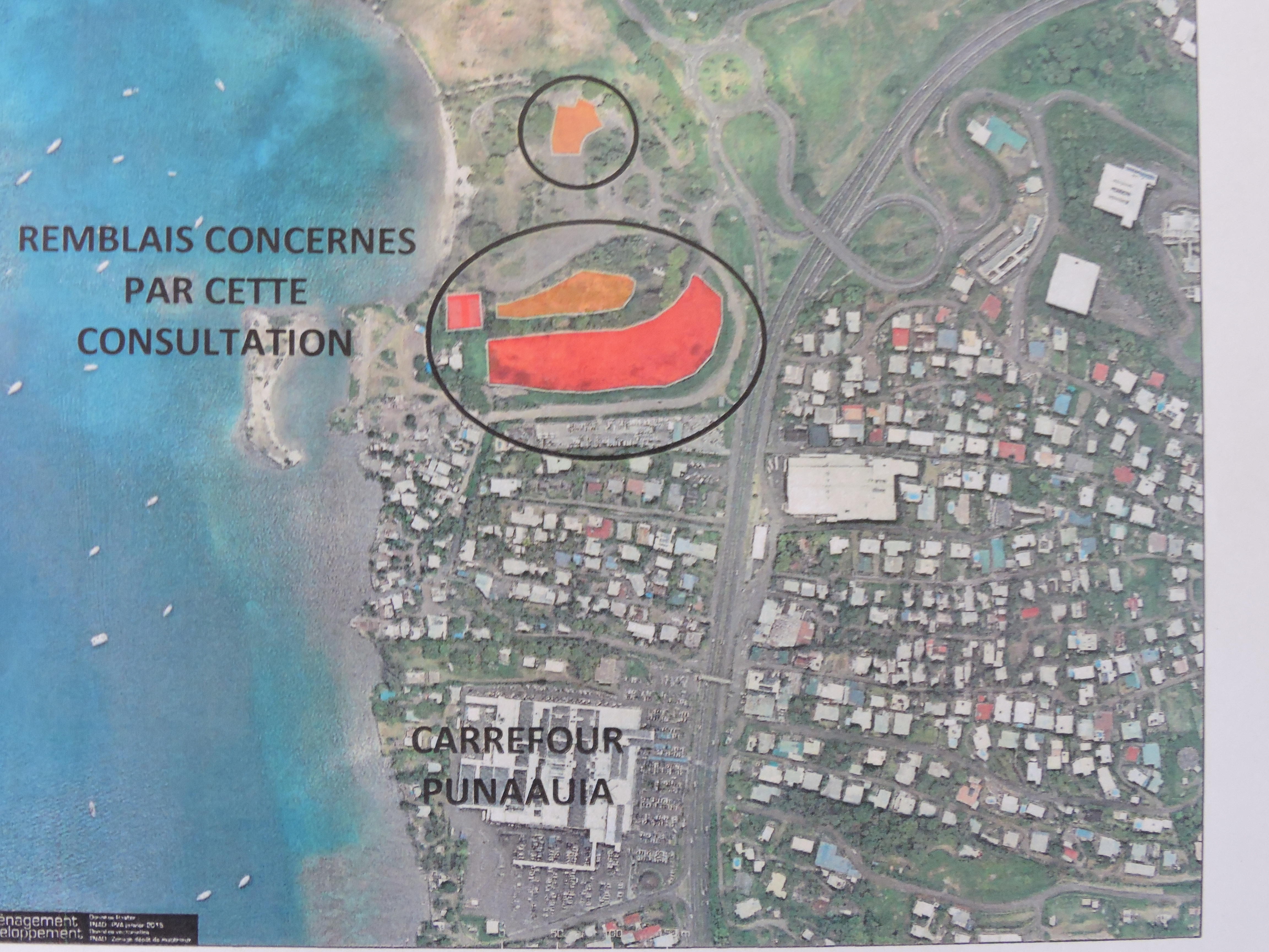 "TNAD, ayant repris le dossier, a décidé d'anticiper a minima et de stocker des matériaux issus de terrassement de chantier avoisinants afin de préparer au mieux la Polynésie française a un chantier qui demandera la production de grandes quantités de matériaux dans des délais rapides" car c'est une "situation non soutenable dans des conditions normales", explique l'étude d'impact.