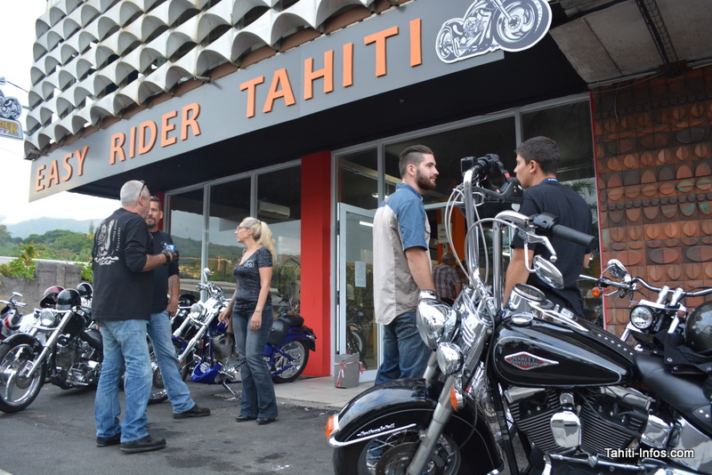 Inauguration de la première concession Harley-Davidson de Polynésie