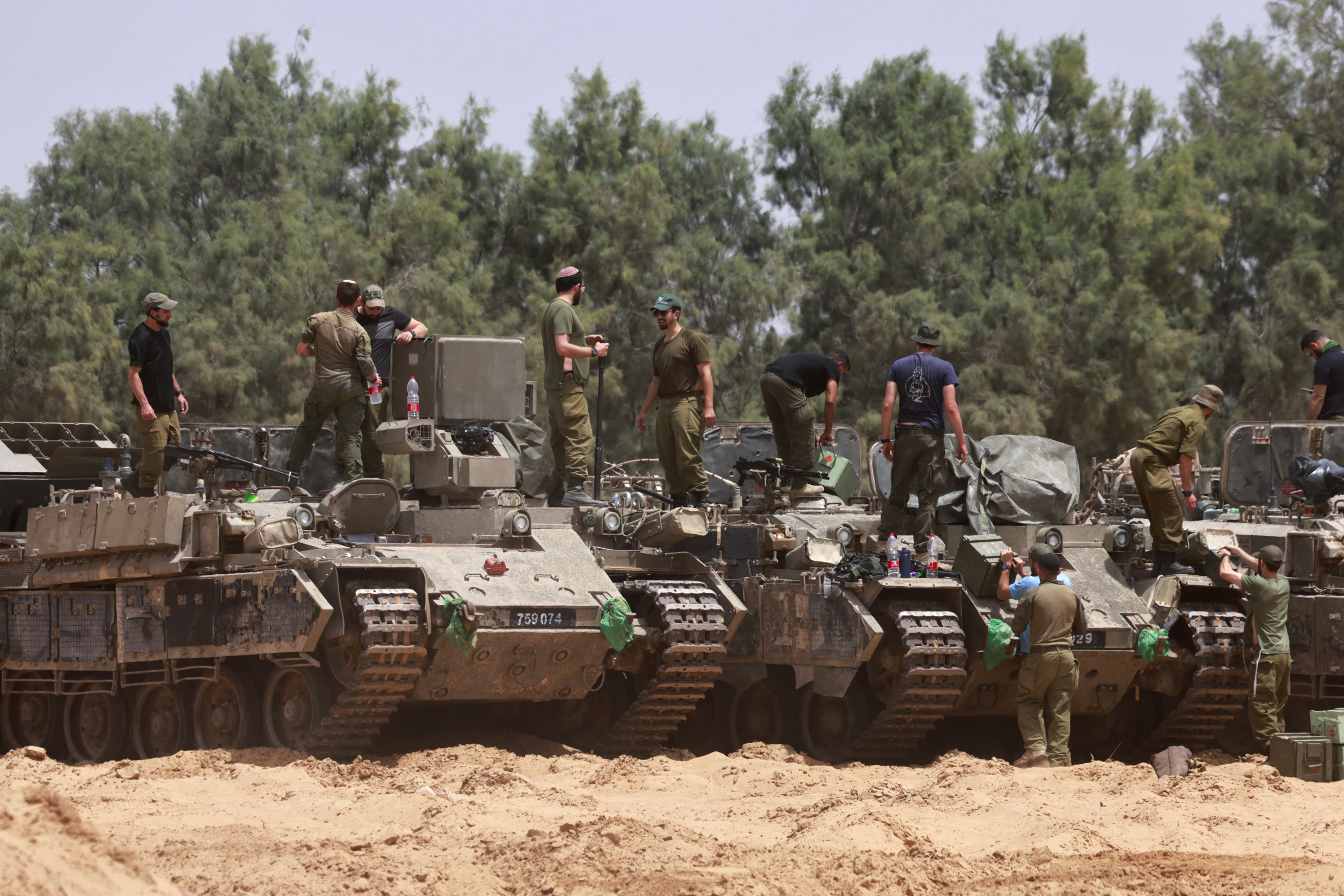 Crédit Menahem KAHANA / AFP