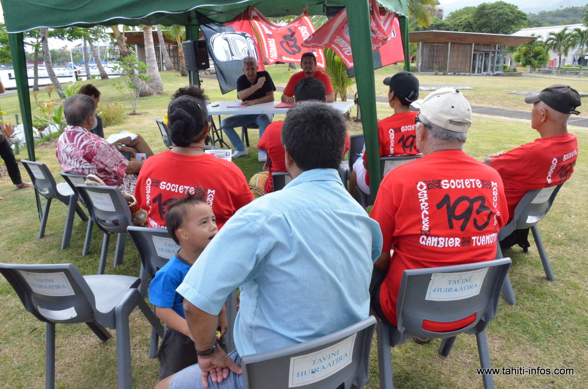 Les associations 193 et Moruroa e tatou s'unissent pour organiser une série de manifestations en vue de l'organisation d'un référendum local sur le fait nucléaire en Polynésie française à l'aube du 50e anniversaire du premier essai, le 2 juillet 1966.