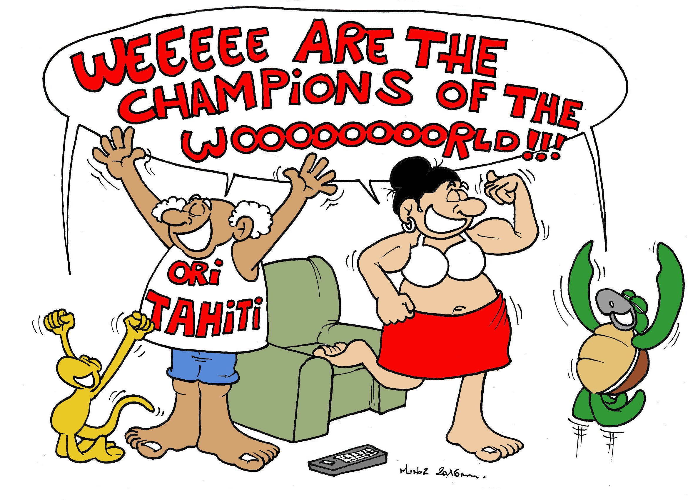 "Ori Tahiti : record battu!" par Munoz