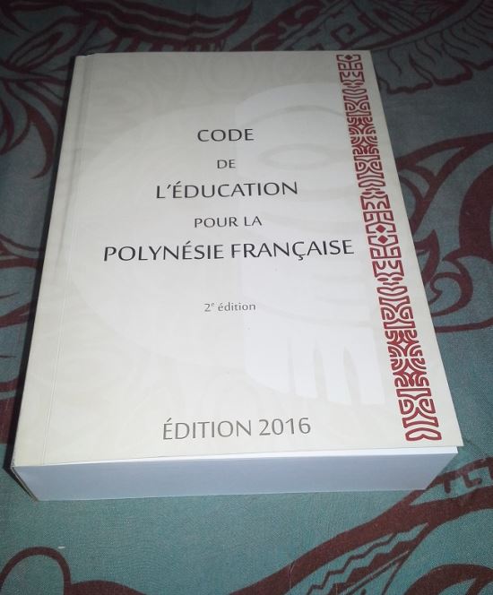 La version 2016 du Code de l'éducation vient de sortir