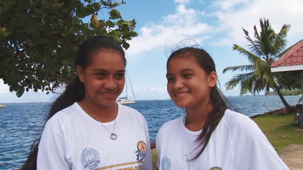 Va’a scolaire : Direction Hawaii pour les élèves du collège de Arue
