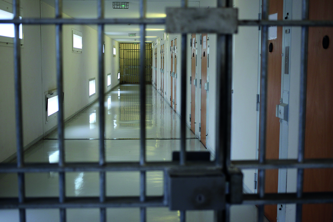 Photo d'illustration d'un couloir de prison.