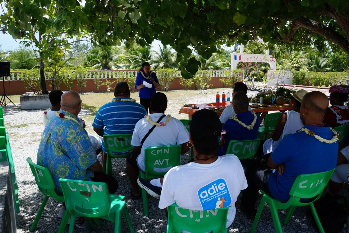 La directrice régionale de l'Adie, Wendy Mou Kui, a dressé un bilan de l'activité de l'association aux Tuamotu.