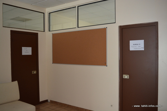 Les locaux de l'autorité de la concurrence, au rez-de-chaussée de l'ancienne présidence du Pays, sont encore en cours d'aménagement.