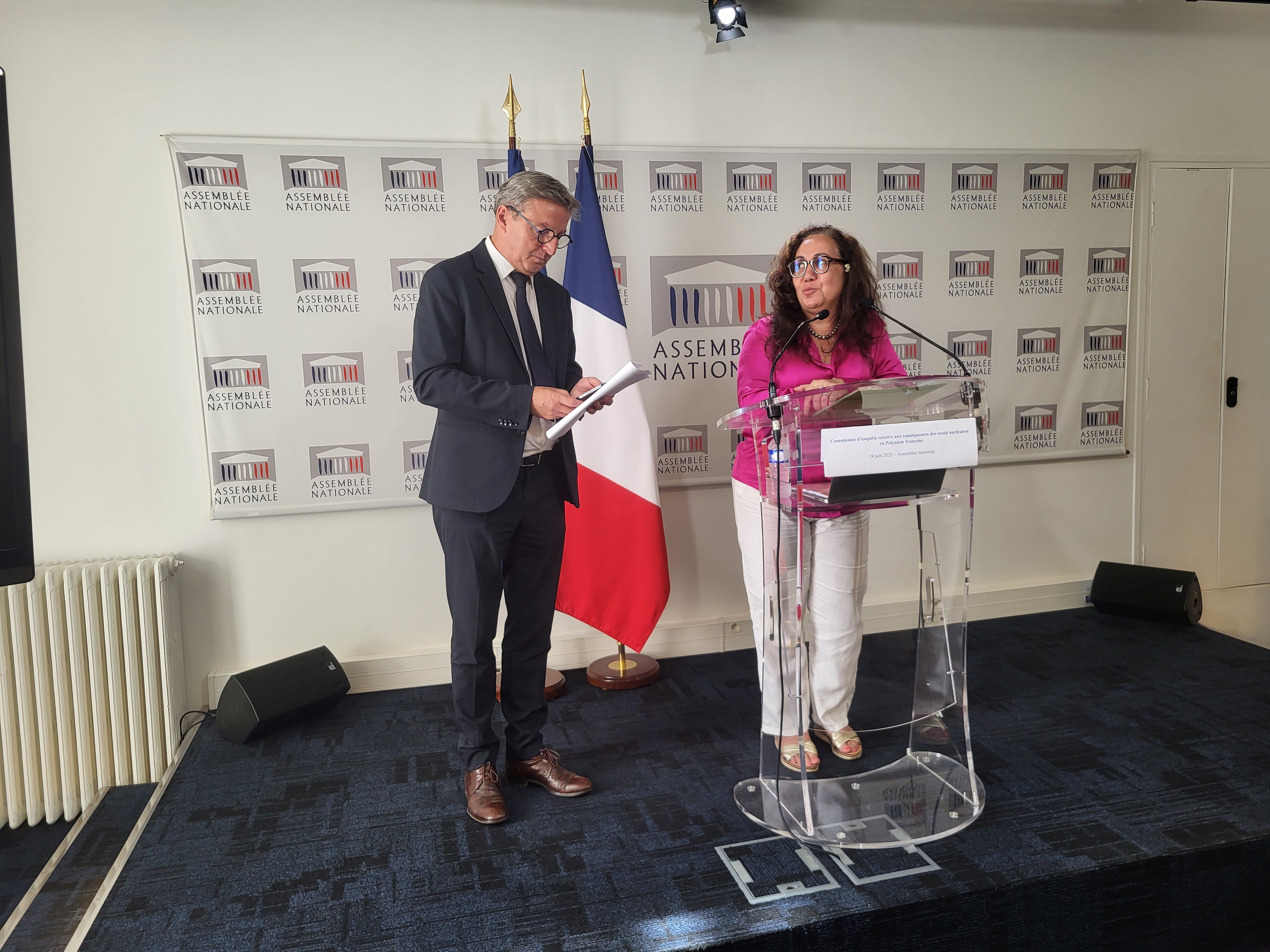 ​Commission d'enquête sur les essais : “Indemniser” et “réconcilier les Polynésiens avec eux-mêmes”