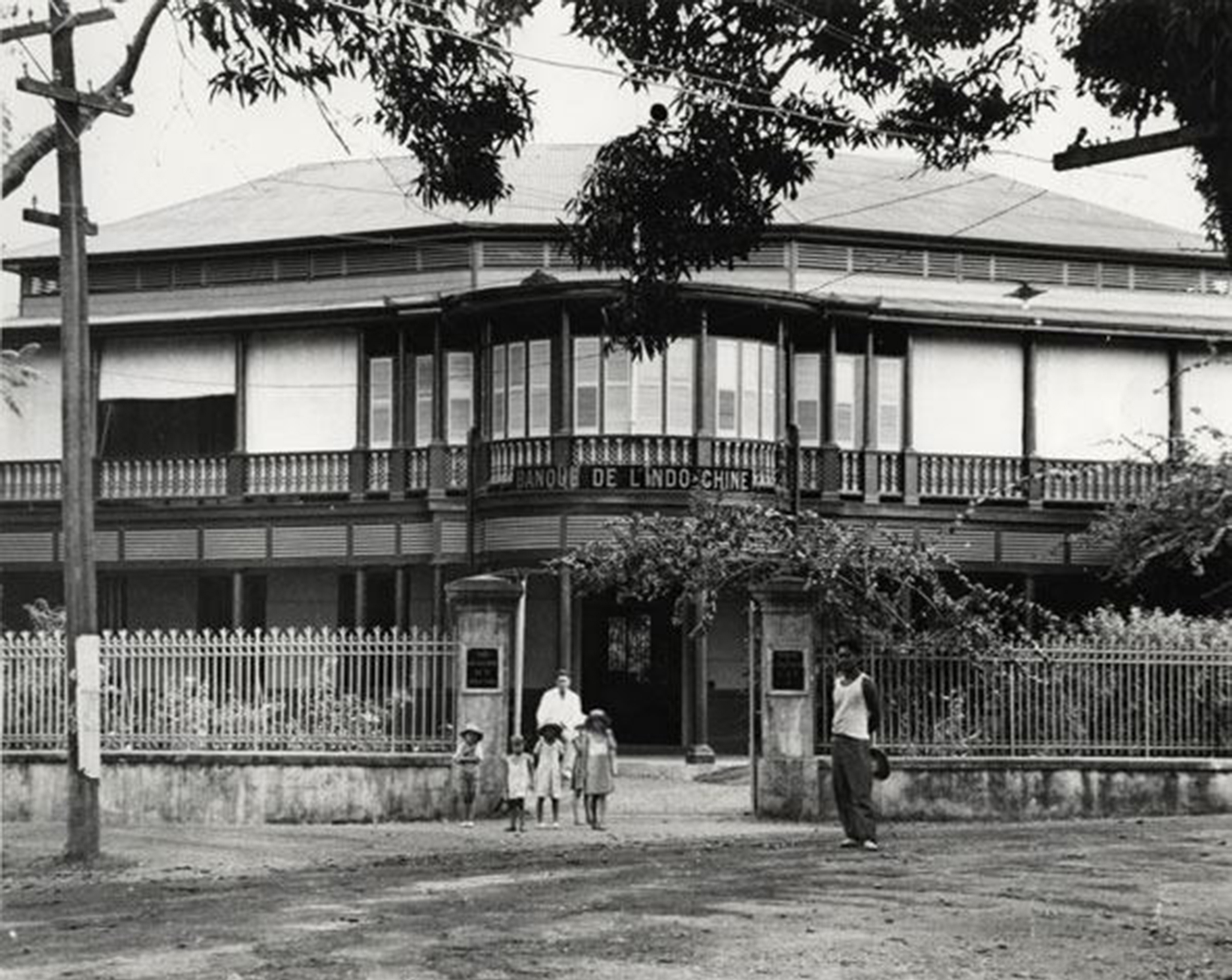 La banque d’Indochine en 1940