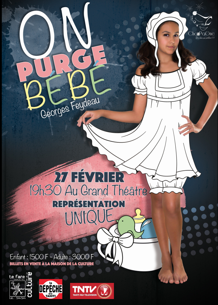 "On purge bébé" : le vaudeville de Feydeau revisité par la Compagnie ChanPaGne