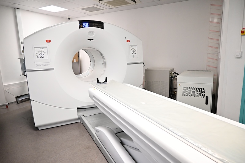 Le vendredi 27 juin prochain marquera l’inauguration officielle du tout premier TEP-scan. Crédit photo : CHPF.