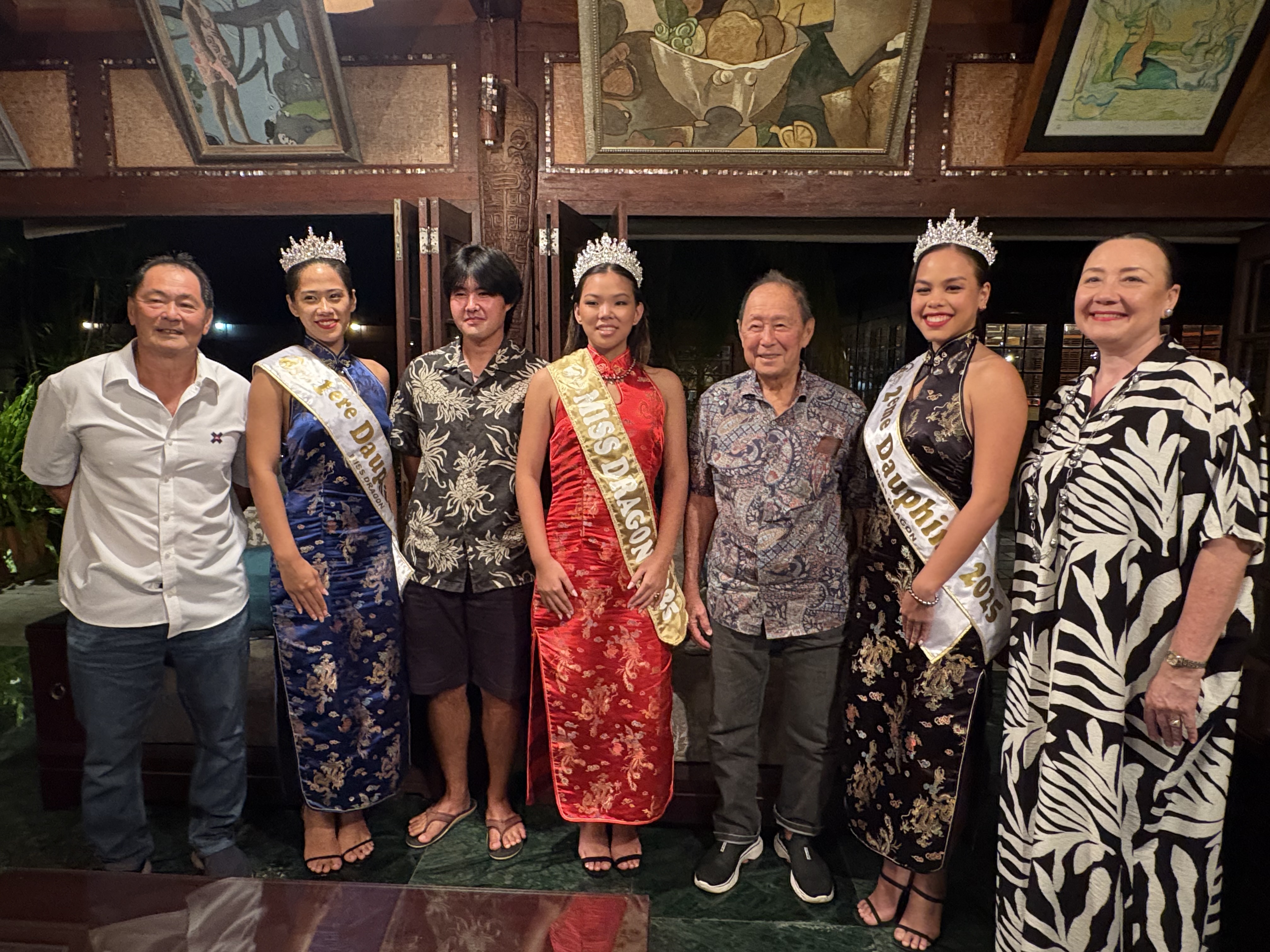 ​Les Miss Dragon invitées chez Robert Wan