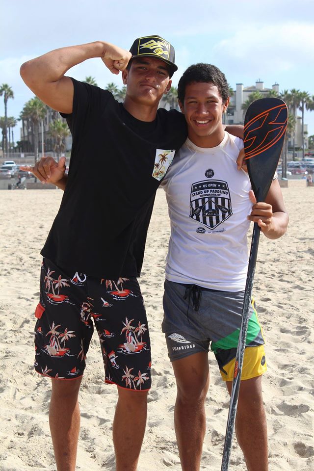 Nainoa et Poenaiki, nos deux prodiges du Sup Surf (archives 2015)