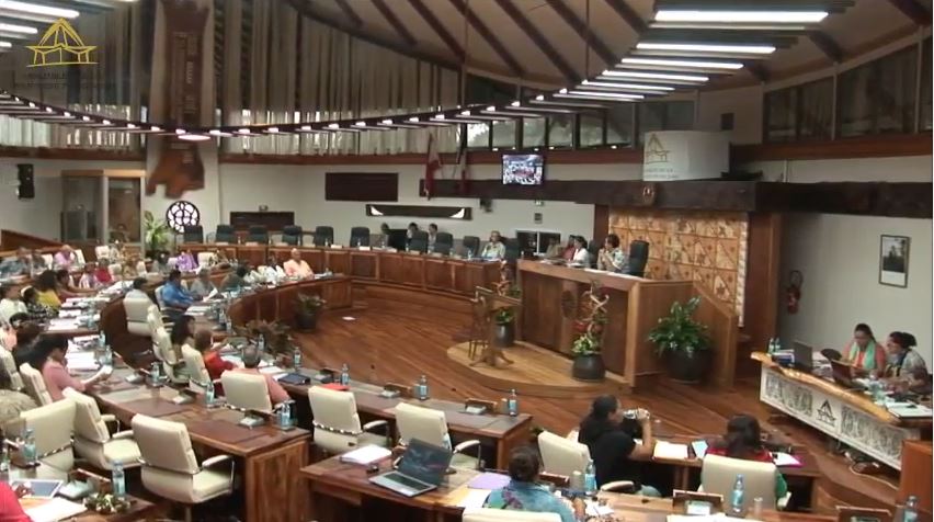 Les représentants de l'assemblée de la Polynésie siégeaient ce mardi pour la seconde séance de la session extraordinaire.