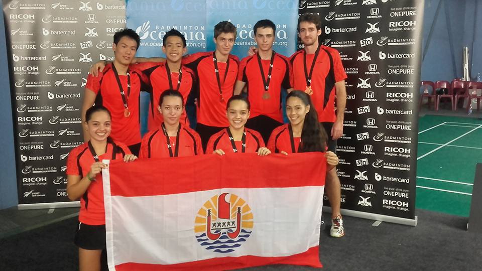 Badminton « Oceania 2016 » : Une première médaille historique pour Tahiti