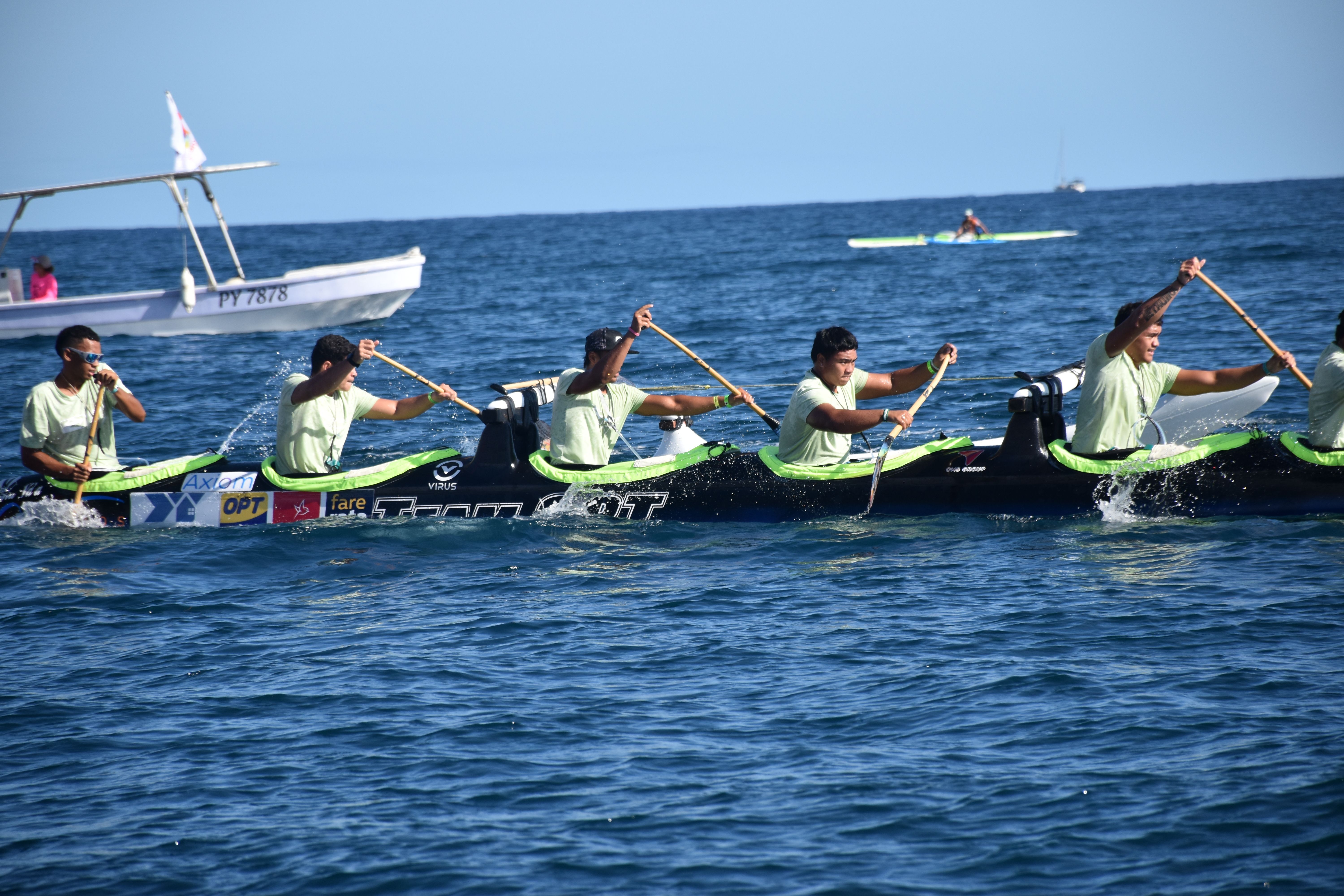 Les juniors d’OPT remporte la course dans leur catégorie. 