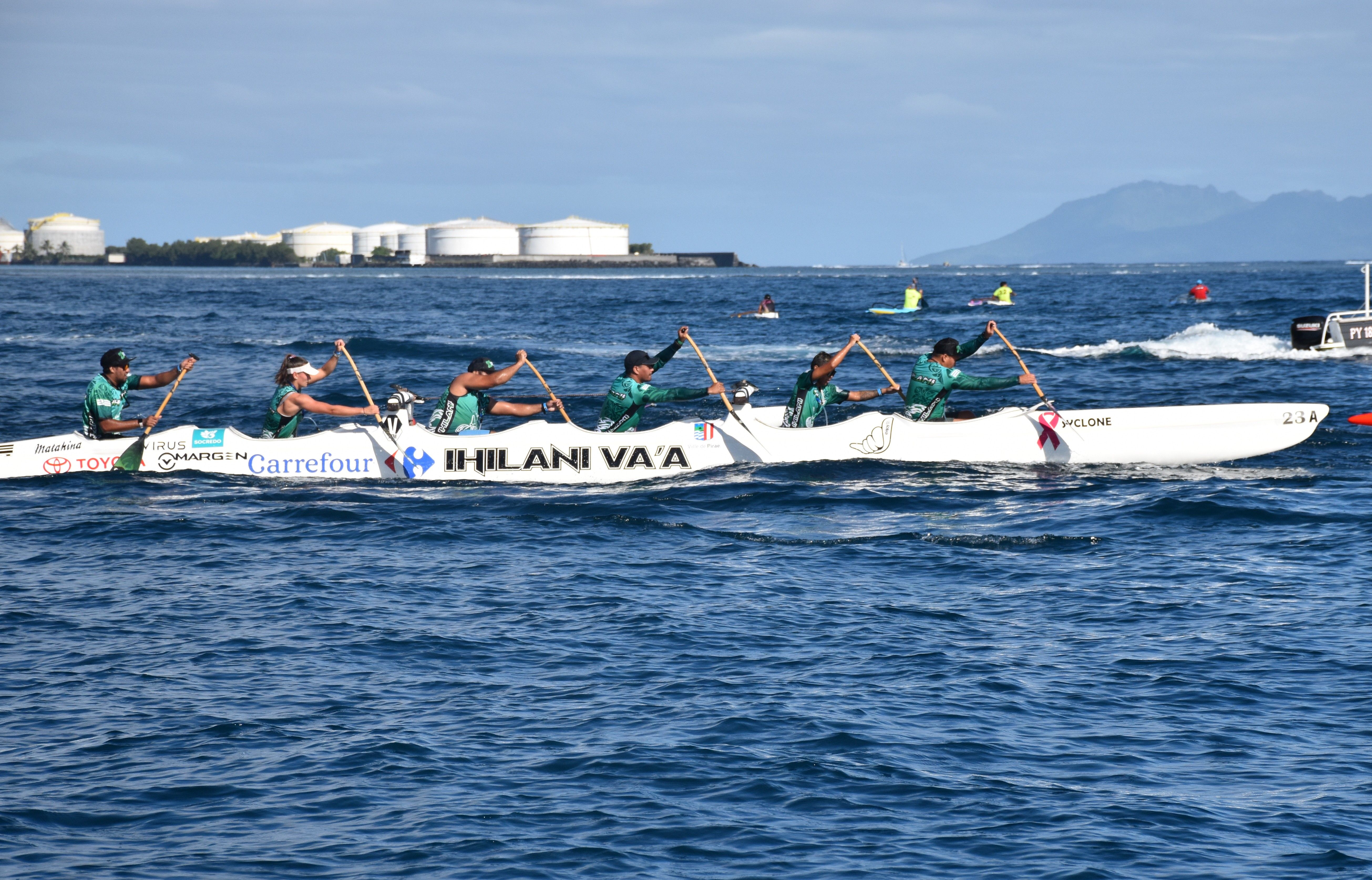 Ihilani Va’a a encore brillé que ce soit en seniors dames ou en mixtes.