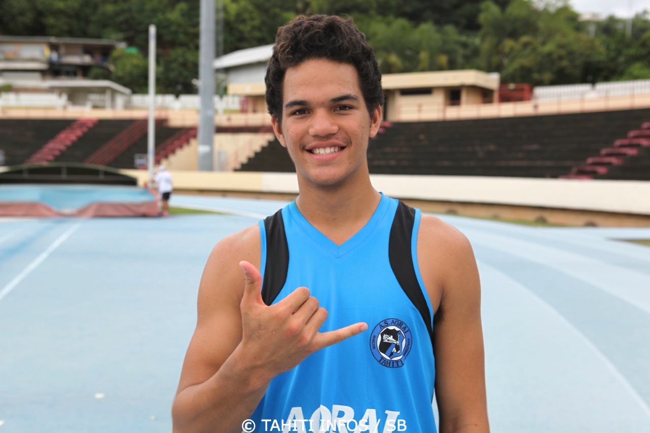 Teura Tupaia, un jeune athlète au qualités exceptionnelles
