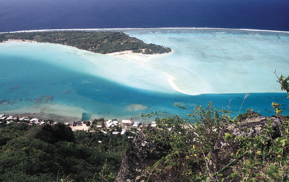 Le petit village d’où part le sentier qui conduit au sommet.