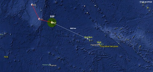 Une nouvelle dépression tropicale menace La Société