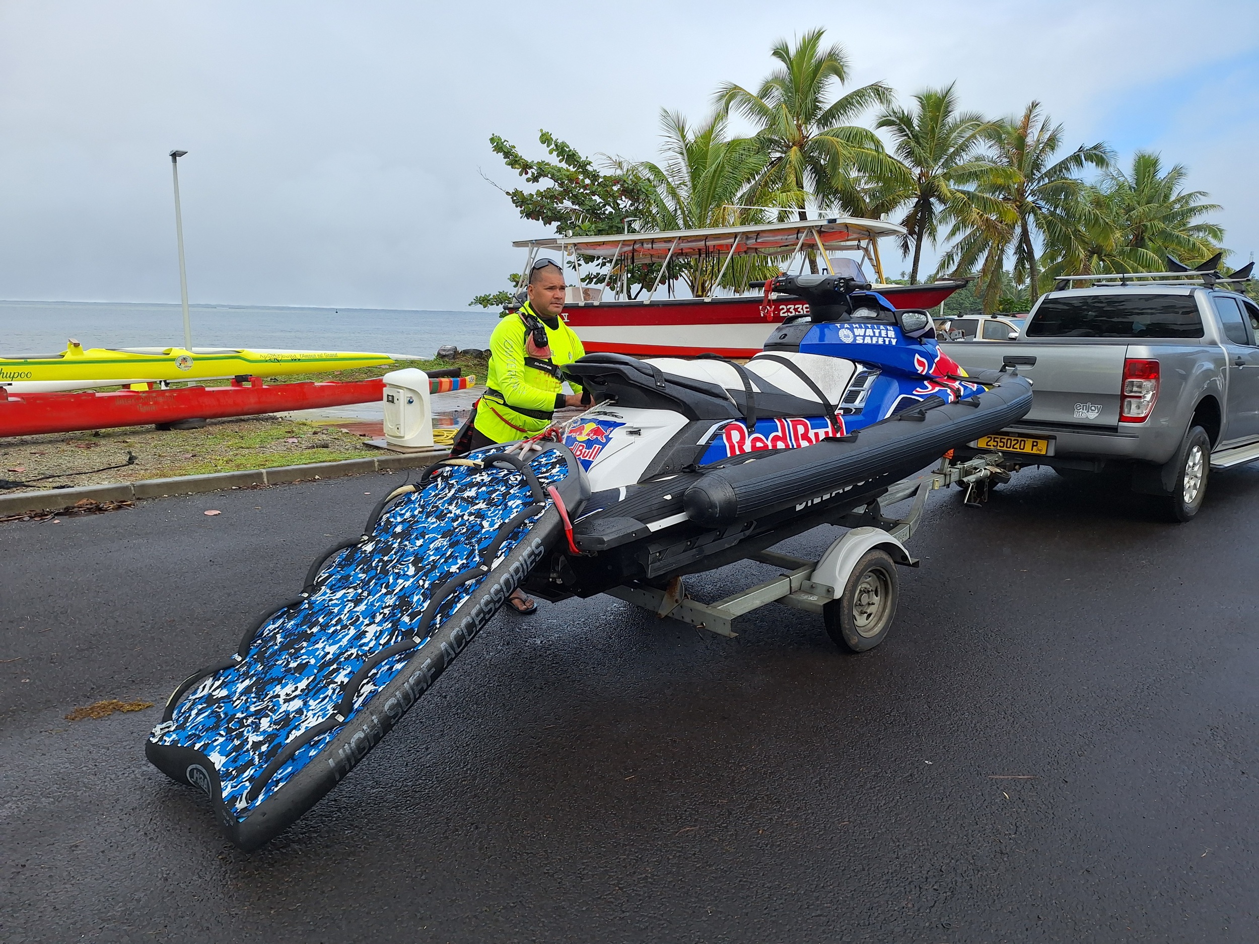 En raison de la vigilance orange, la Water Patrol s’est mise à l’eau plus tôt que prévu.