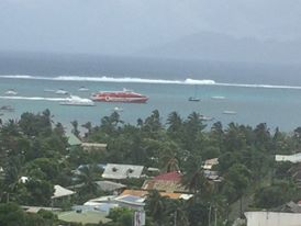 Terevau et Aremiti au large de Punaauia (Photo Facebook).