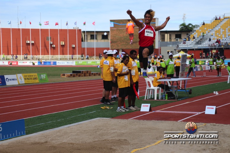 Athlétisme : Raihau Maiau, Vice-champion de France Elite