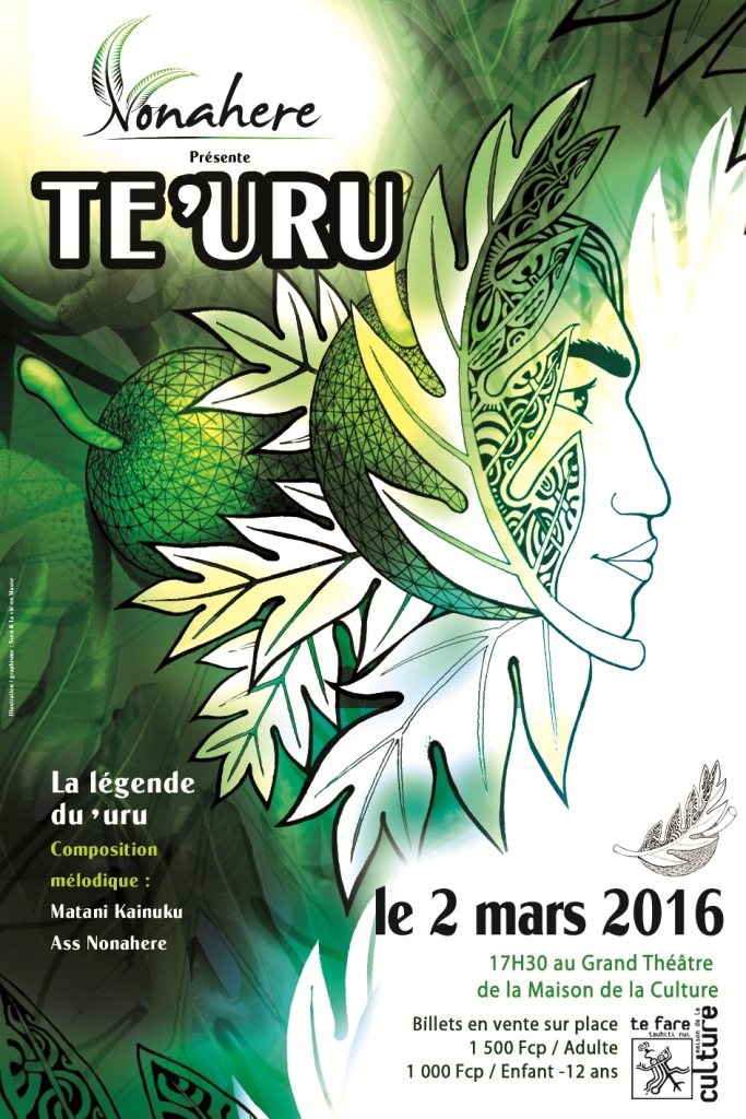 L'affiche, réalisée par Sven et Vaite, symbolise parfaitement la transformation divine du patriarche qui se sacrifie pour sauver sa famille.