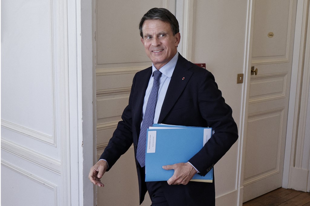 Le ministre français des Outre-mer, Manuel Valls. Photo : AFP