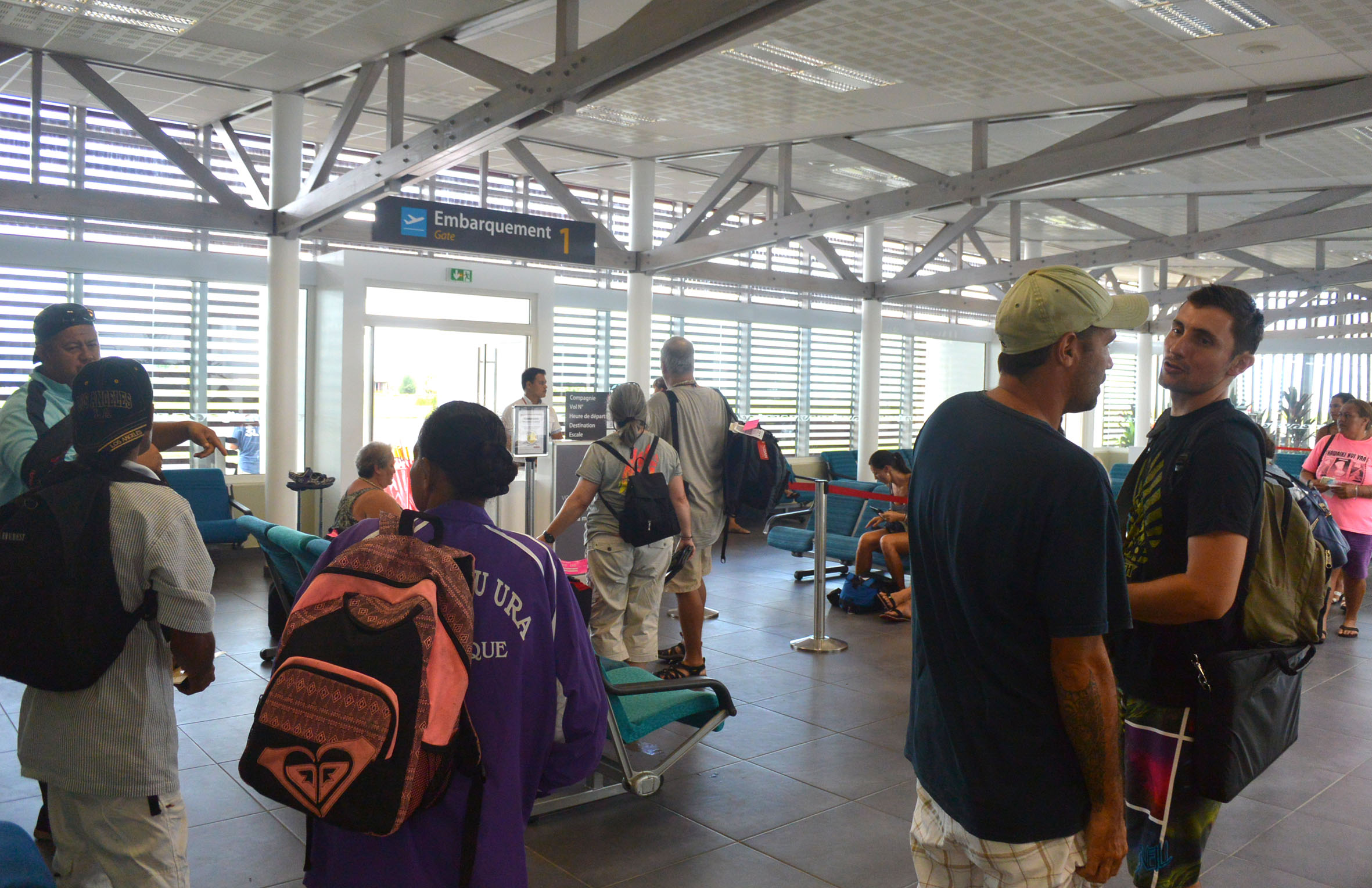 Une nouvelle salle d'embarquement pour l'île sacrée