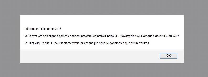 Viti met en garde contre des tentatives de phishing