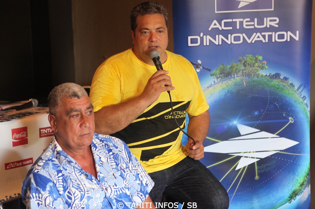 Lionel Teihotu et Ralph Sanford