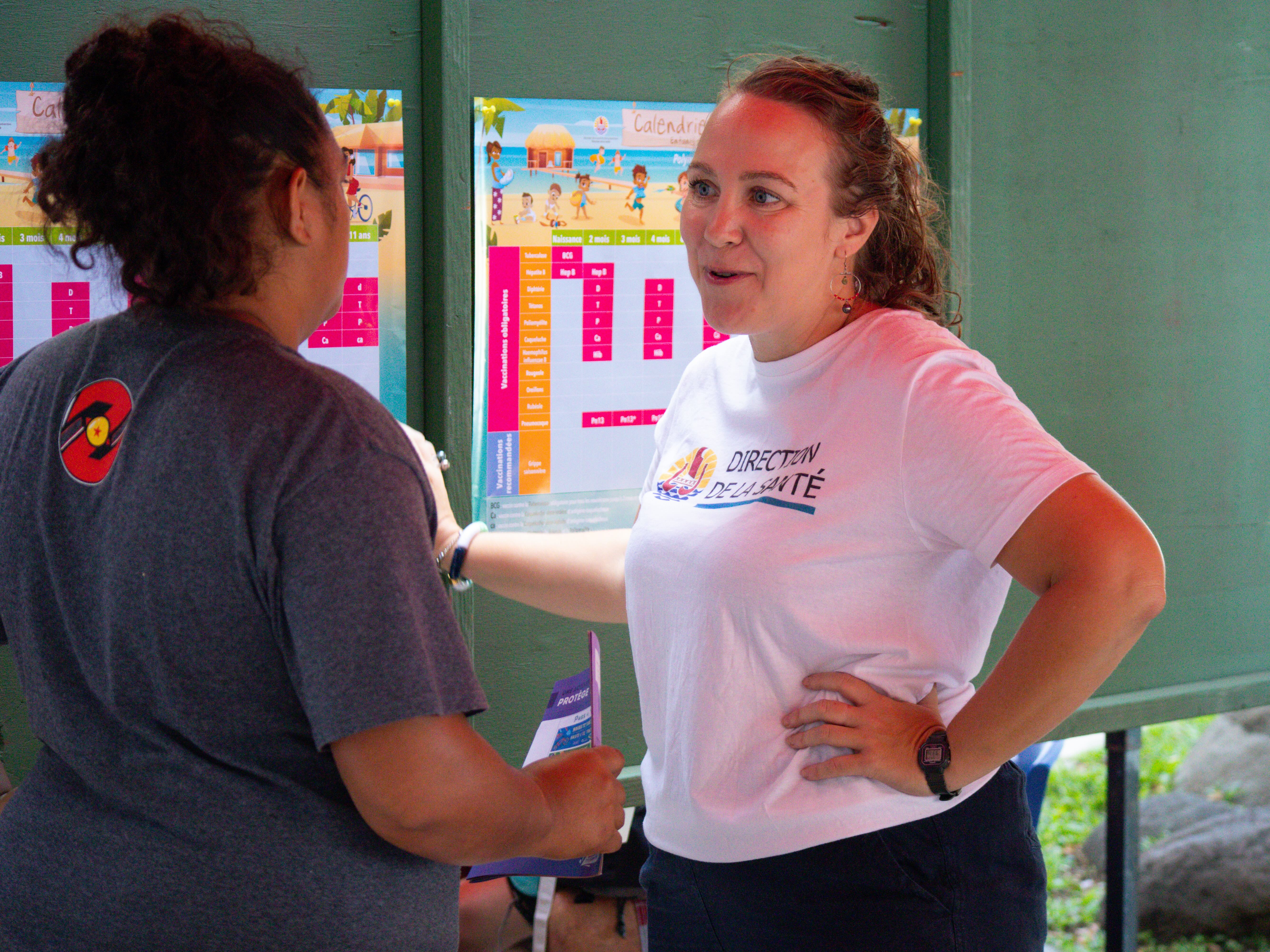 La Direction de la Santé a investi le front de mer avec des ateliers ludiques. ©DM