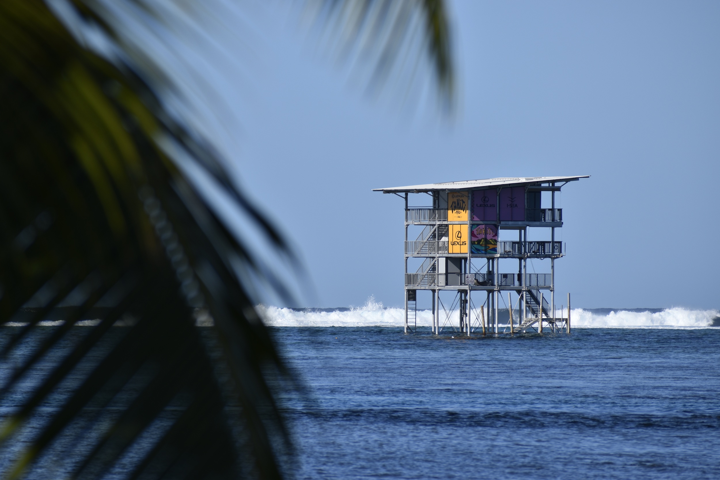 L’édifice temporaire sera bientôt démonté.