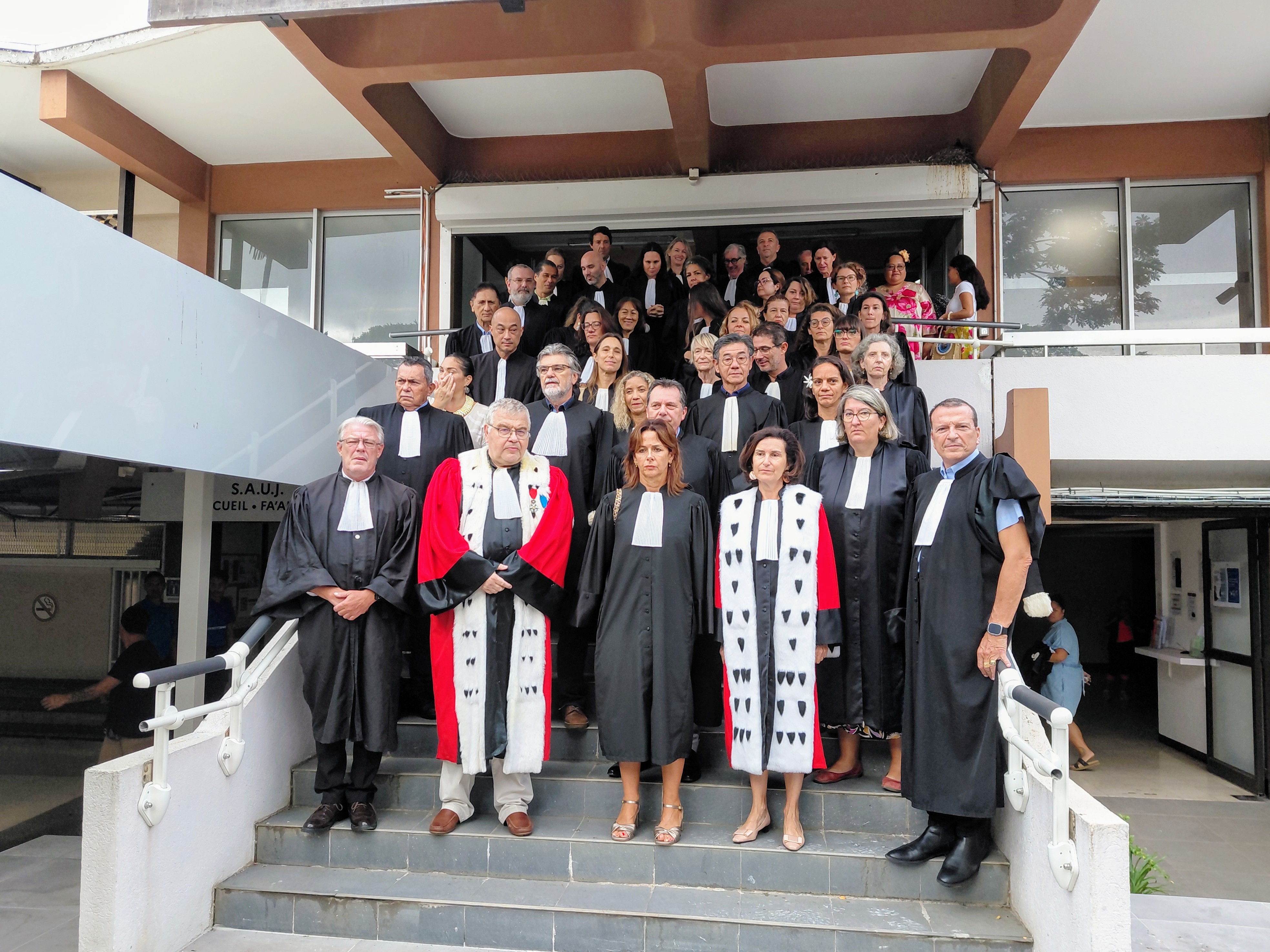 La communauté judiciaire rend hommage à François Quinquis