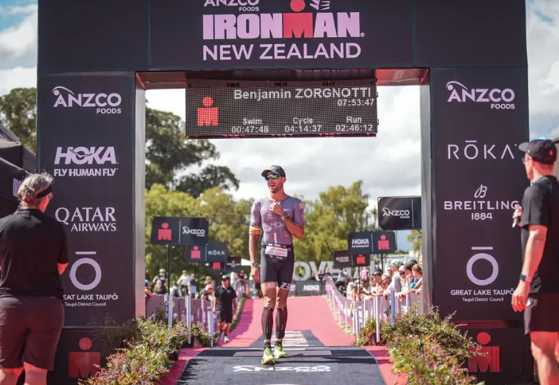 Quatrième à l’Ironman de Taupo en Nouvelle Zélande, Benjamin compte bien refaire une performance XXL pour les championnats du monde.