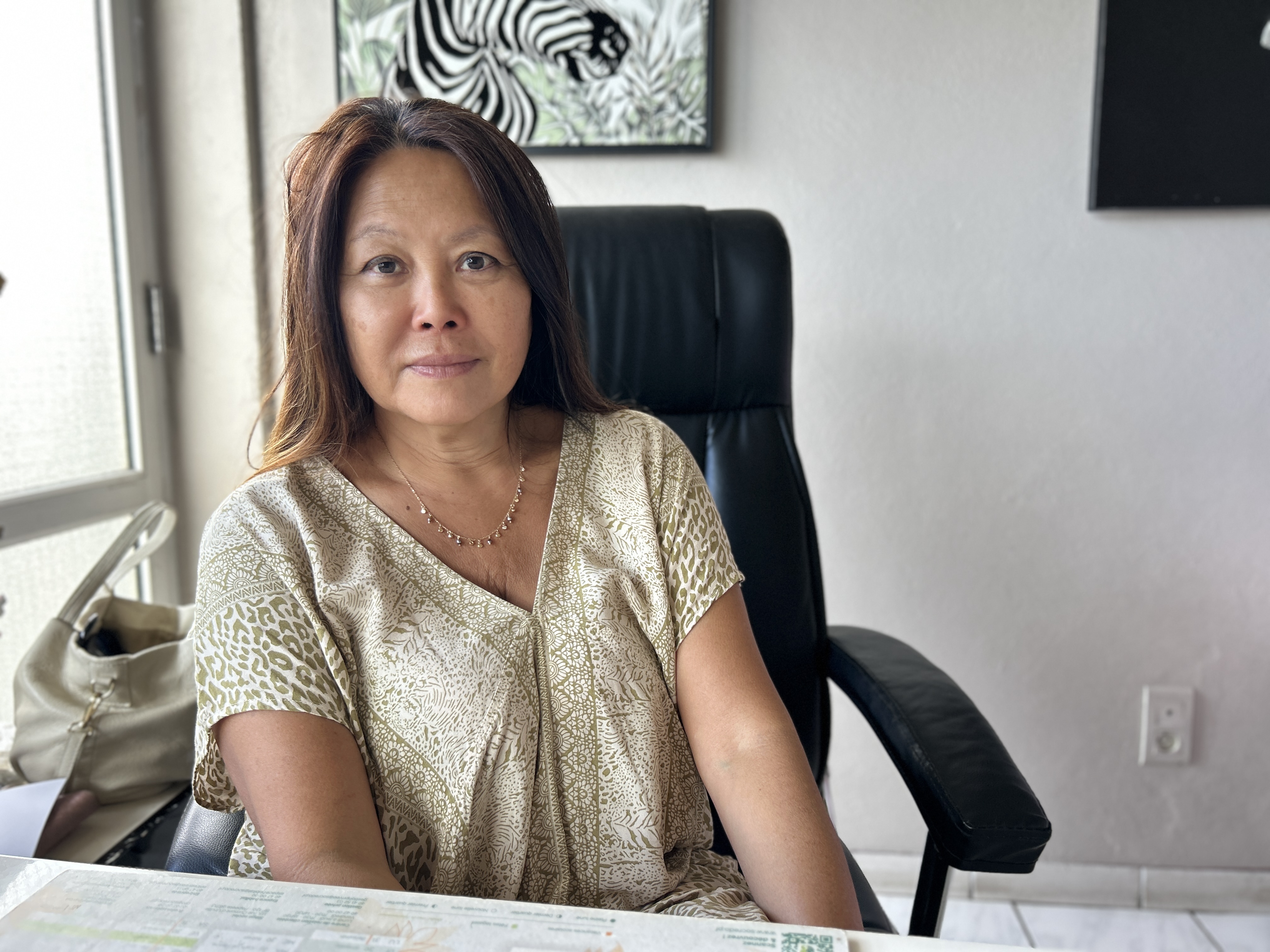 Noëlline Chin, psychothérapeute et présidente de l’Afarep (L'Association de formation et d’action de recherche en Polynésie). ©DM