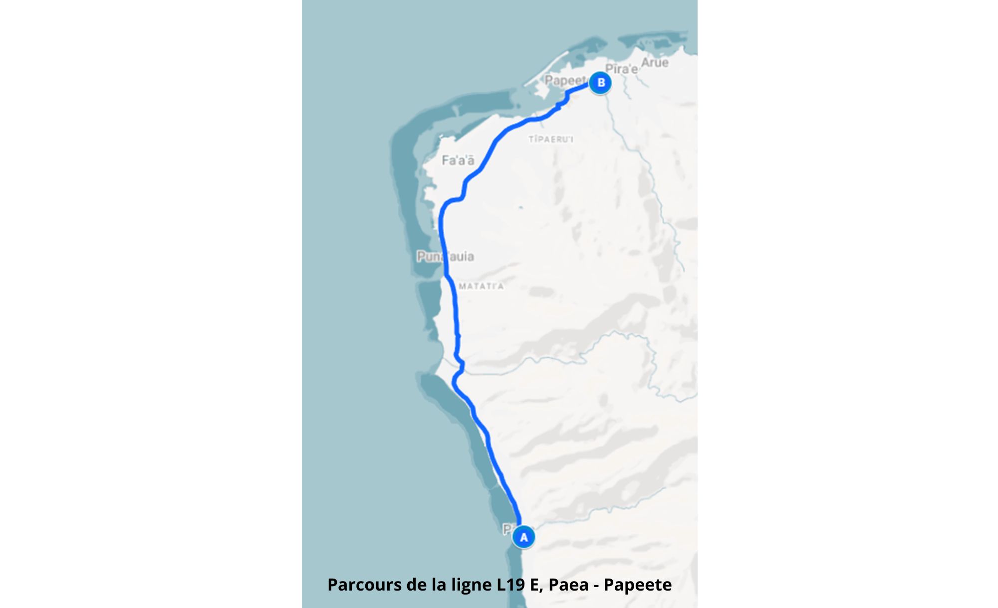 Trois mois d’essai pour une ligne de bus entre Pā’ea et Papeete