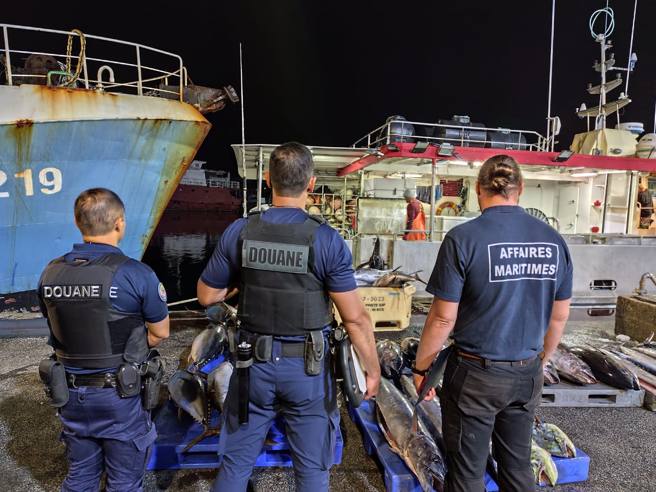 Contrôle des pêches pour préserver les ressources