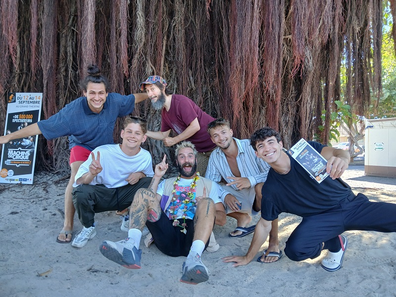 Machine de cirque débarque à Tahiti