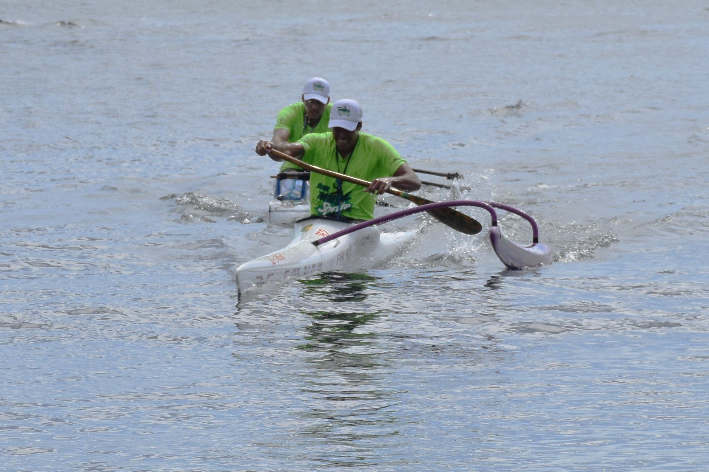 La lutte pour la deuxième place du parcours longue distance a permis à Iorama Teahu de remporter la super Tāhō’ē.