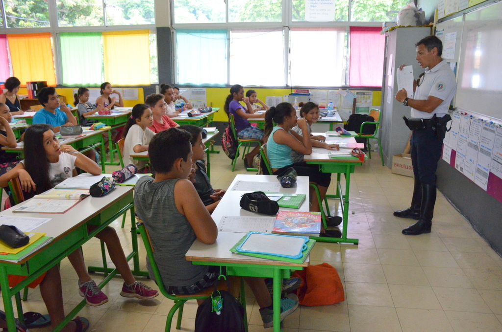 La DSP a achevé vendredi l’opération Permis piéton, sur sa zone d’intervention. Sur le reste de la Polynésie française la gendarmerie nationale mène cette opération auprès des enfants âgés de 8 à 9 ans.