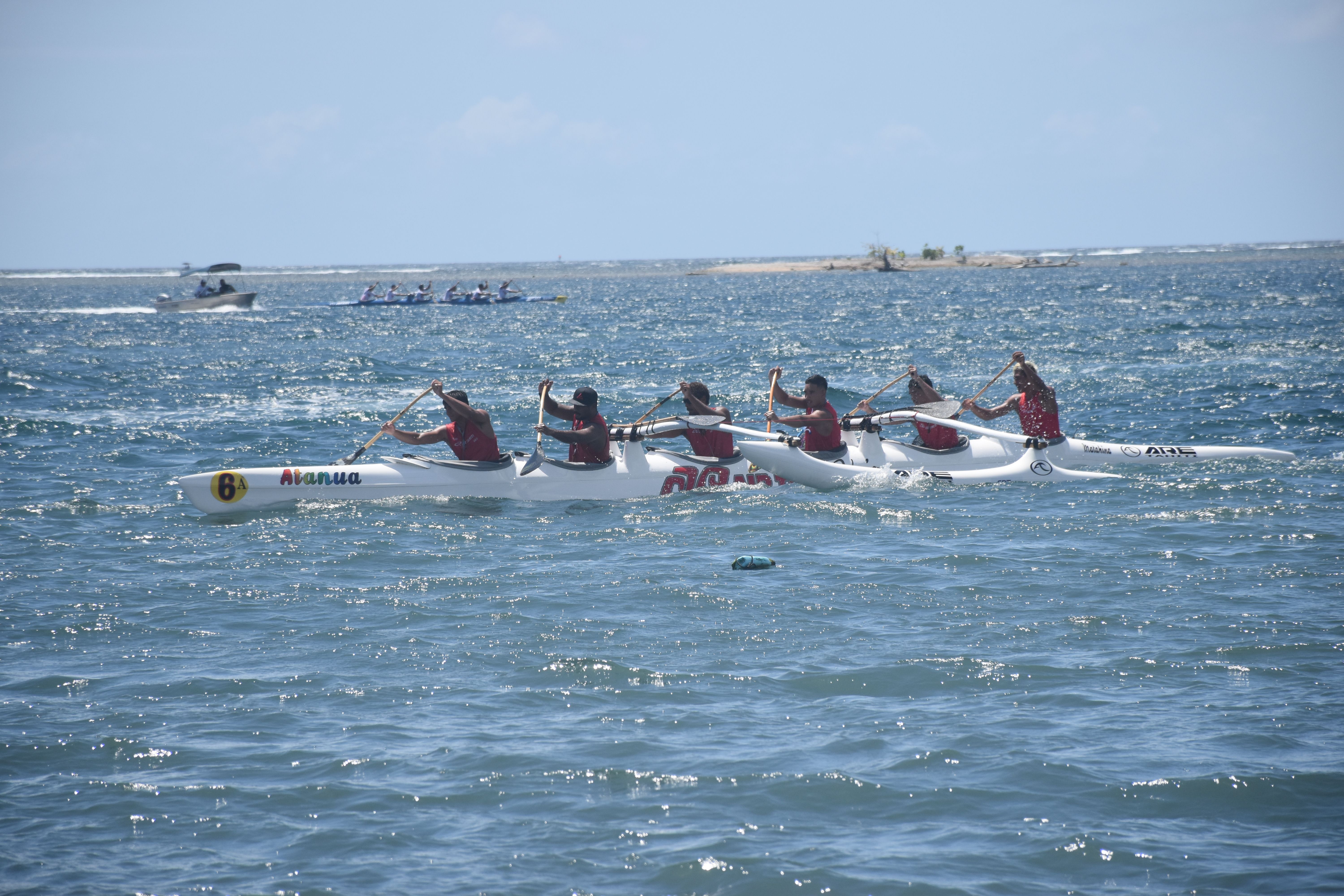 Les juniors d’Air Tahiti Va’a ont fait honneur à leurs ainés.