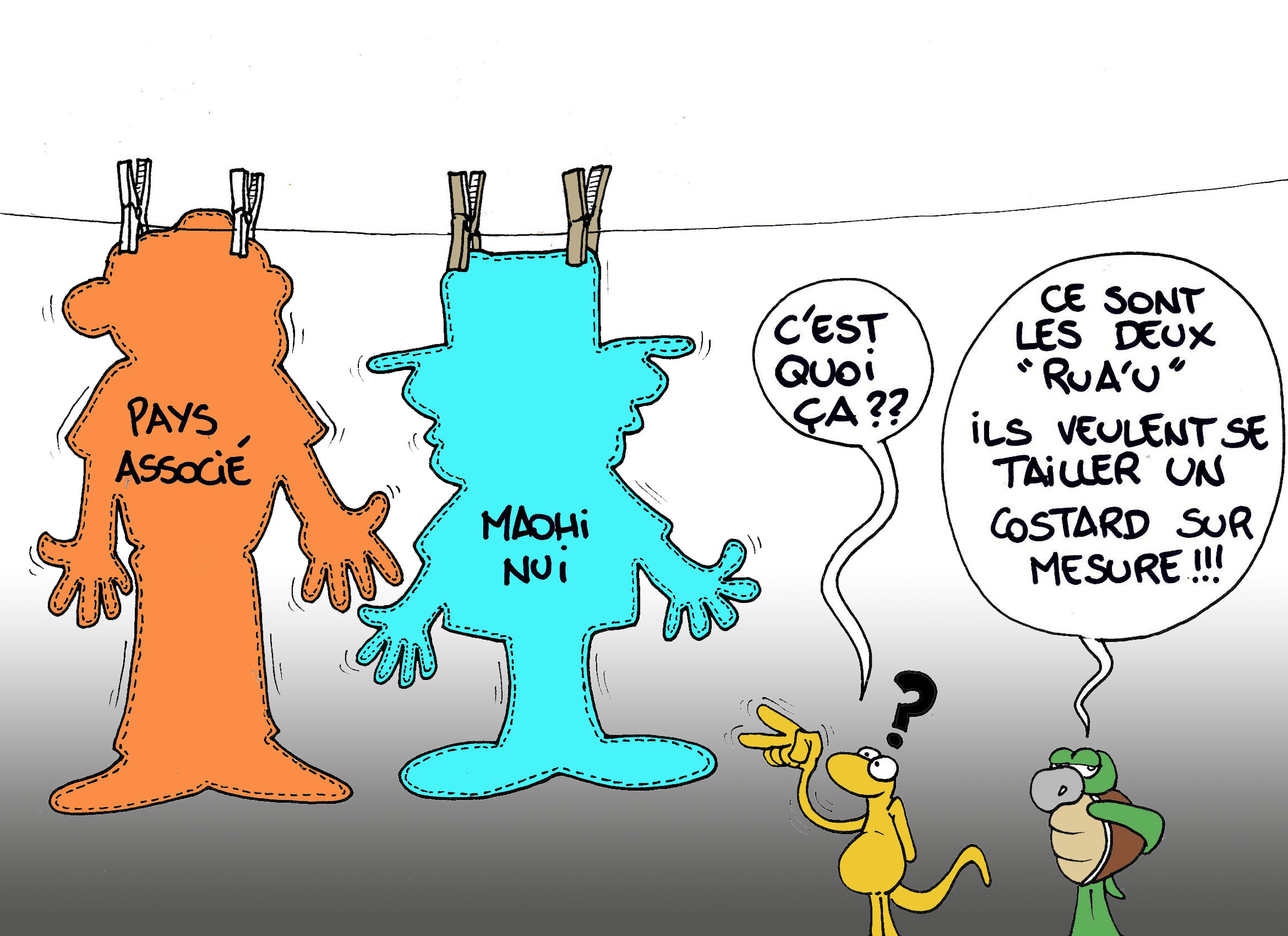 "Les pays associés" vu par Munoz