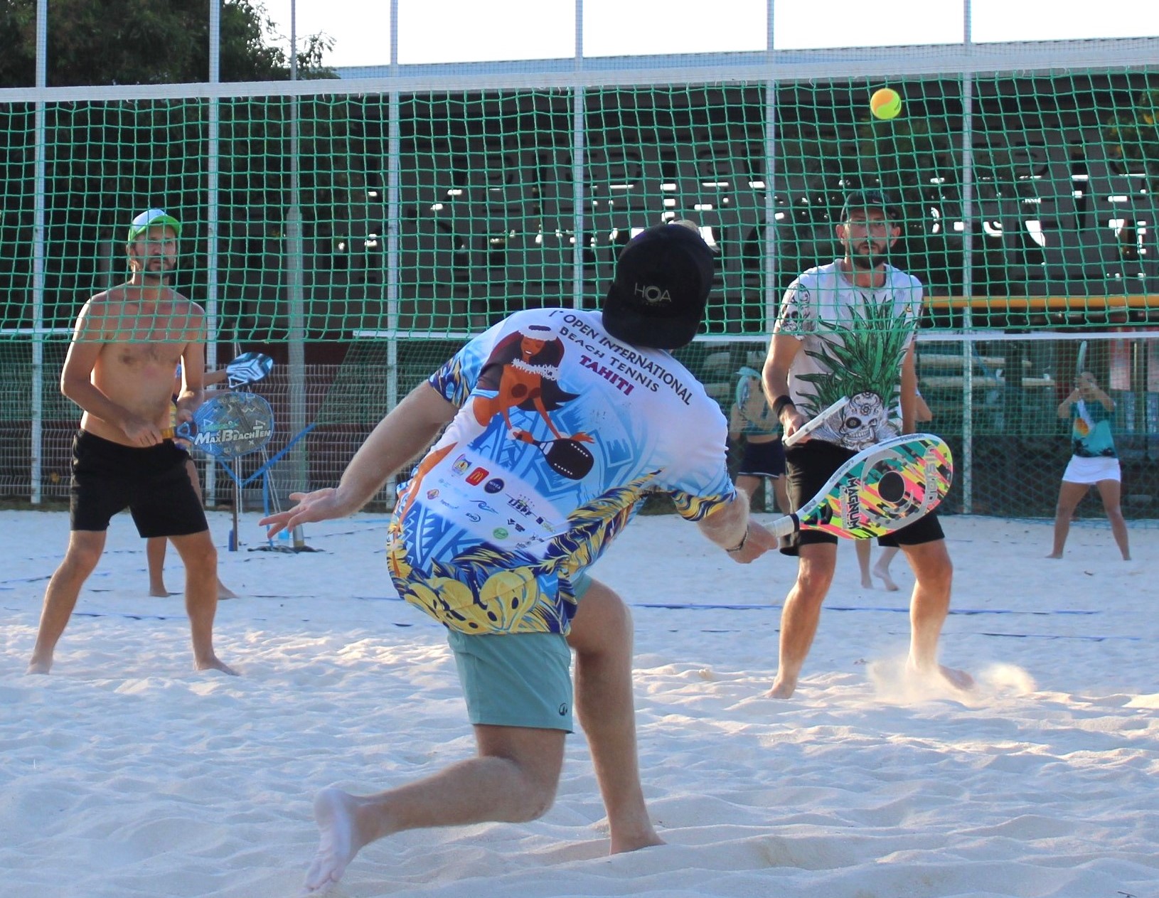 La troisième édition de l’Open international de Tahiti de beach tennis s’annonce relevée compte tenu de la qualité et du volume du plateau international.