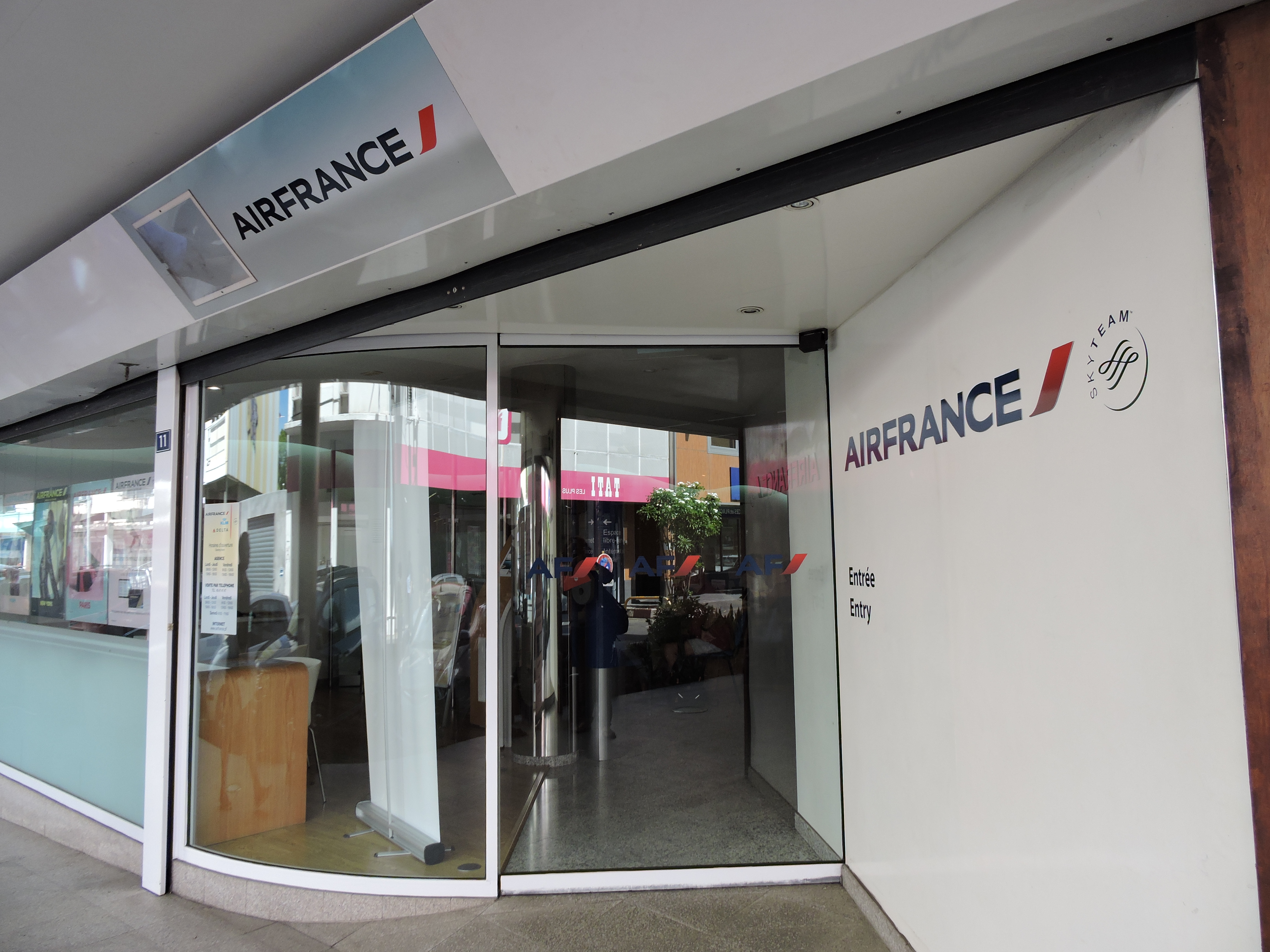 L'agence de Papeete et le service client téléphonique ont pu fonctionner lundi.